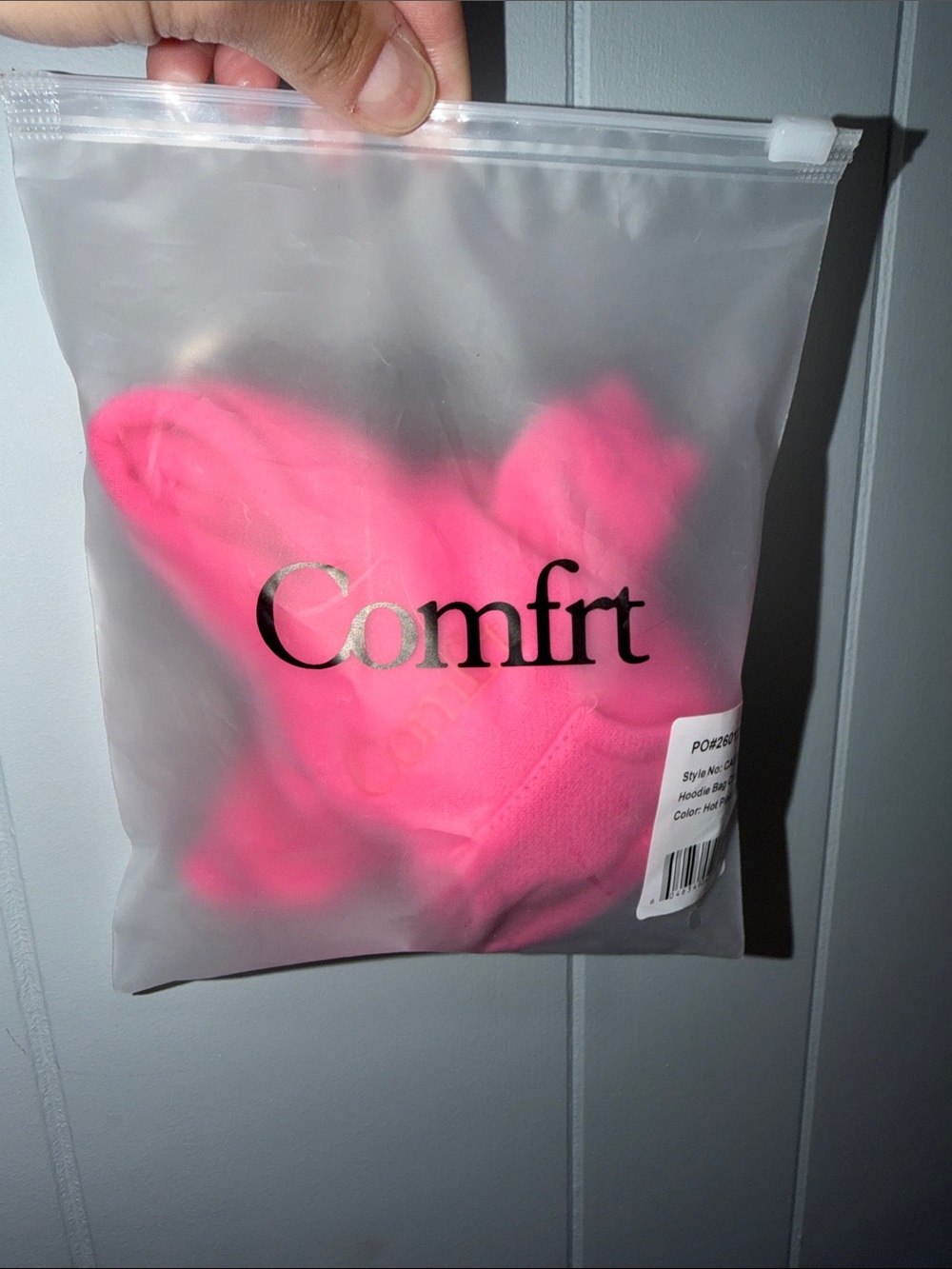 Comfrt Hoodie Bag Charm Squishy - Picture 2 of 3